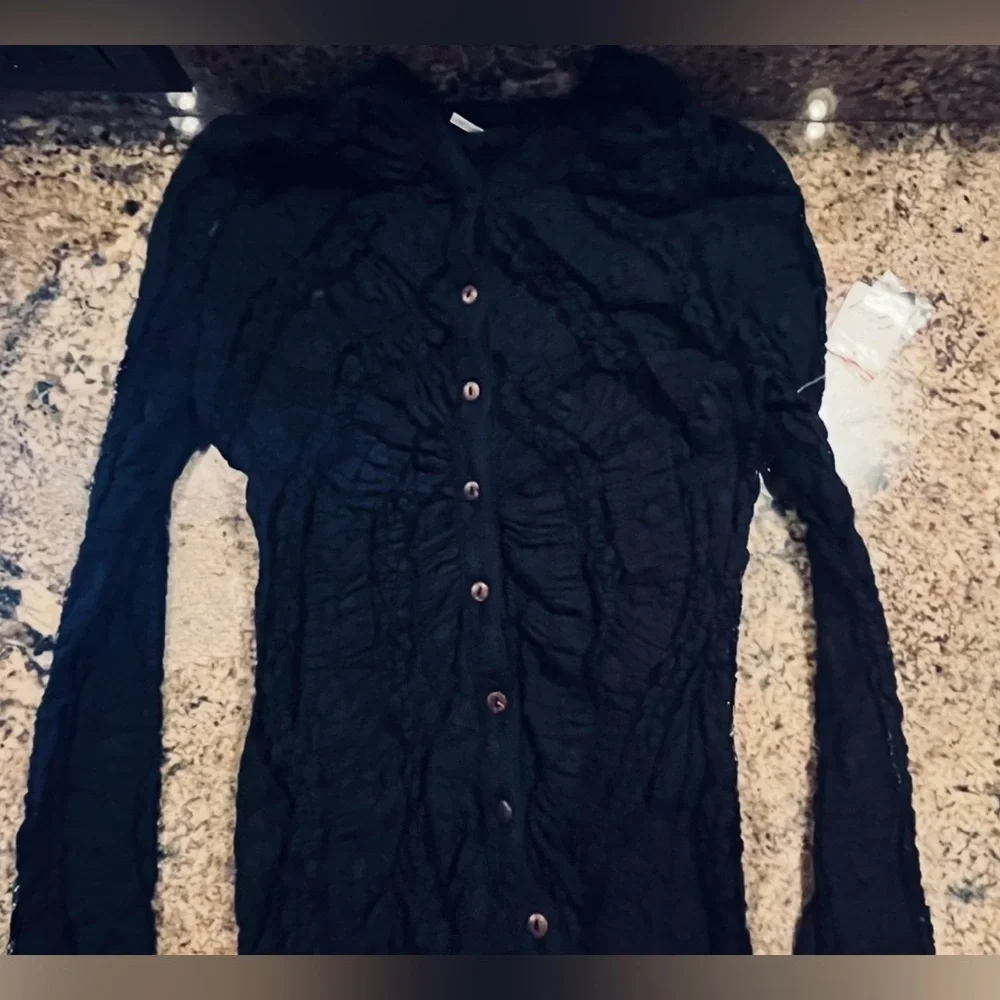 NWT Free People Shayla Lace Mini Dress - Picture 10 of 15